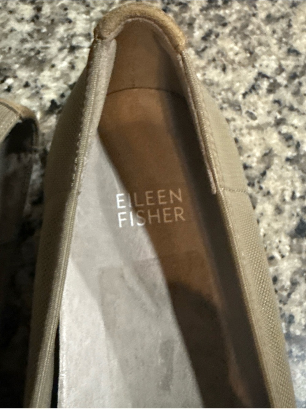 Eileen Fisher Black Ribbed Sole Loafers